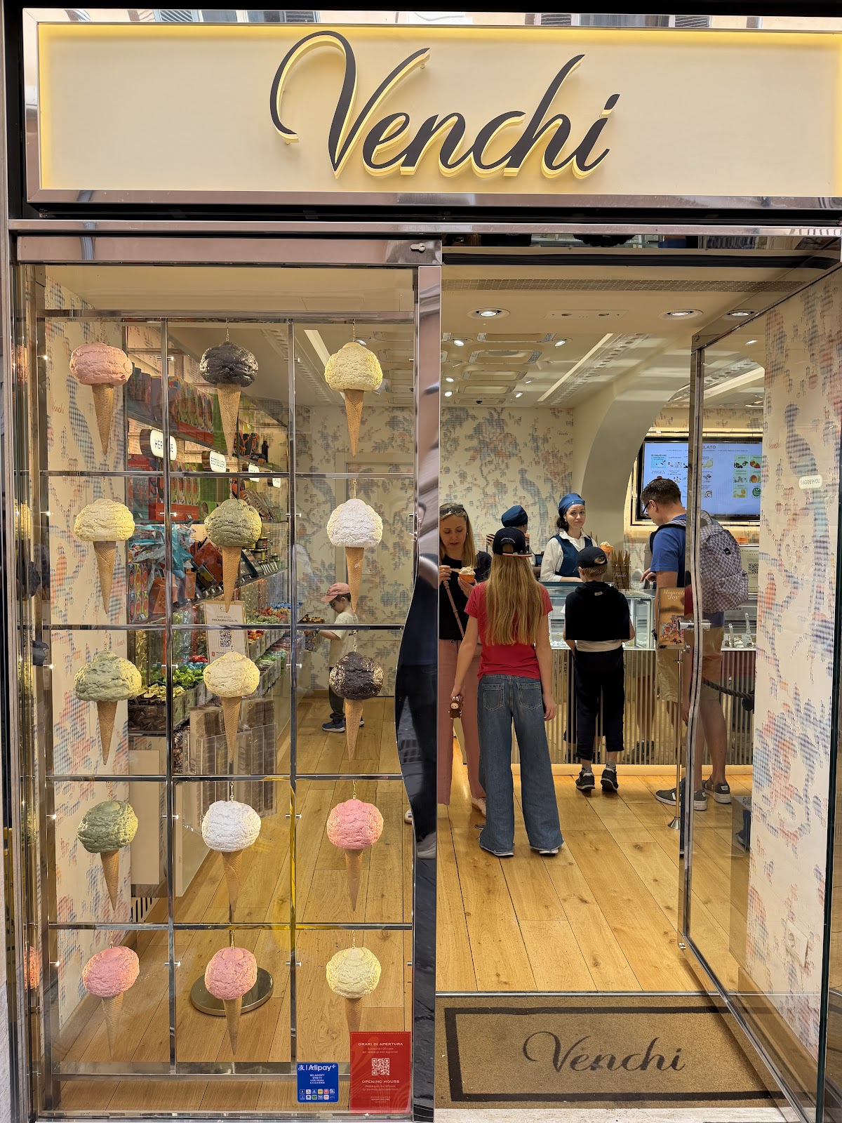 Il gelato della casa.