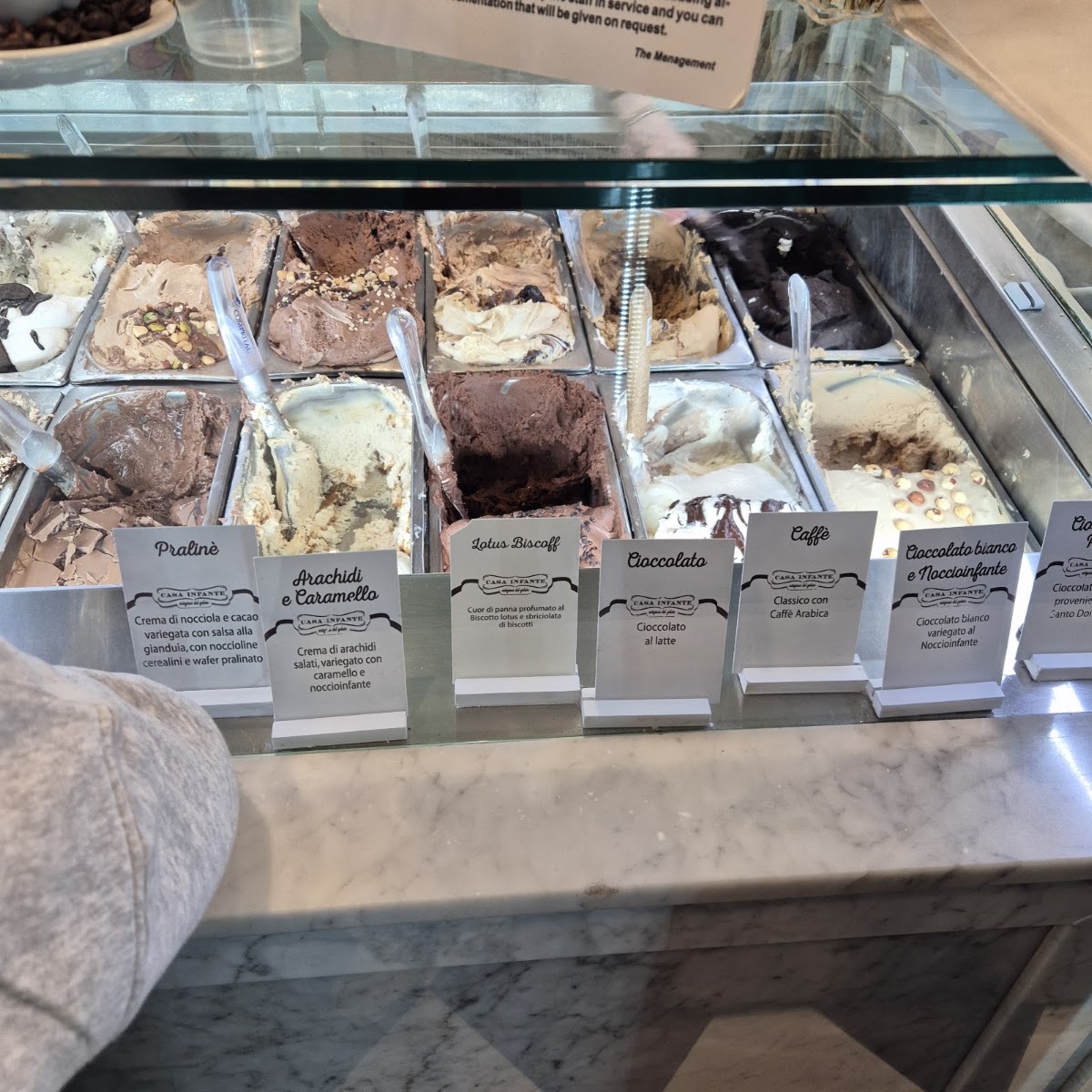 Il locale in servizio.