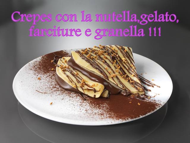 Le vaschette in vetrina.