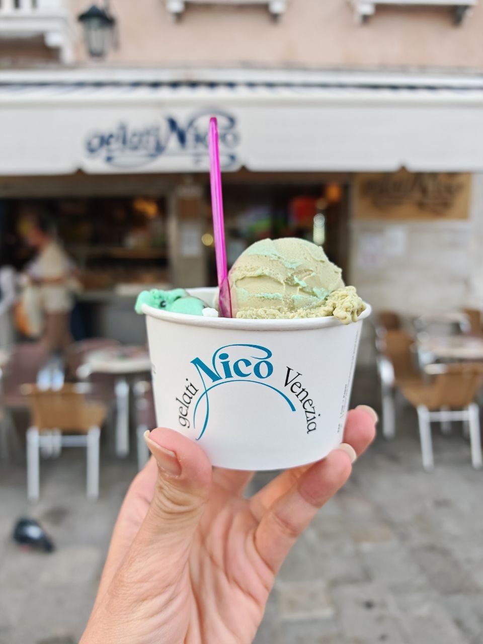 Il gelato della casa.