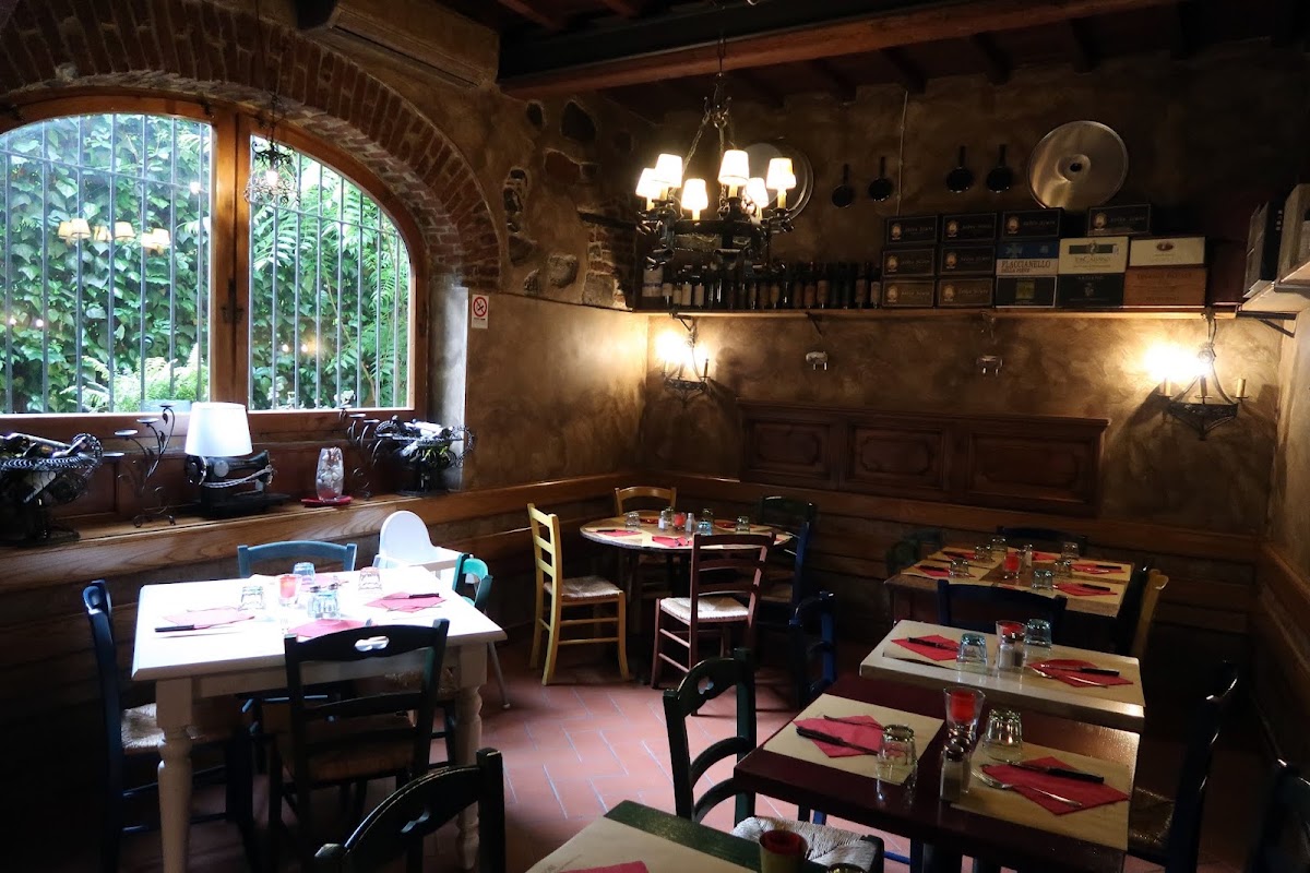 Il locale visto dall'interno.