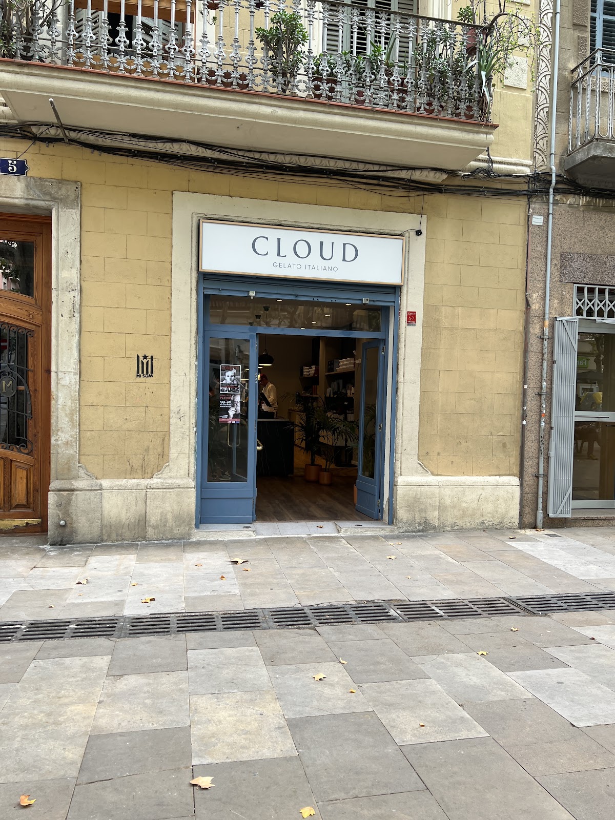Cloud gelato italiano — el local