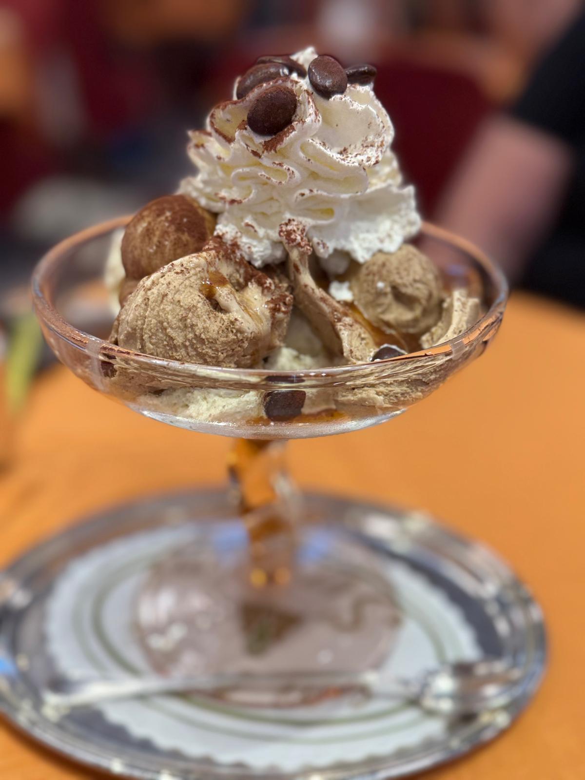 Il gelato della casa.
