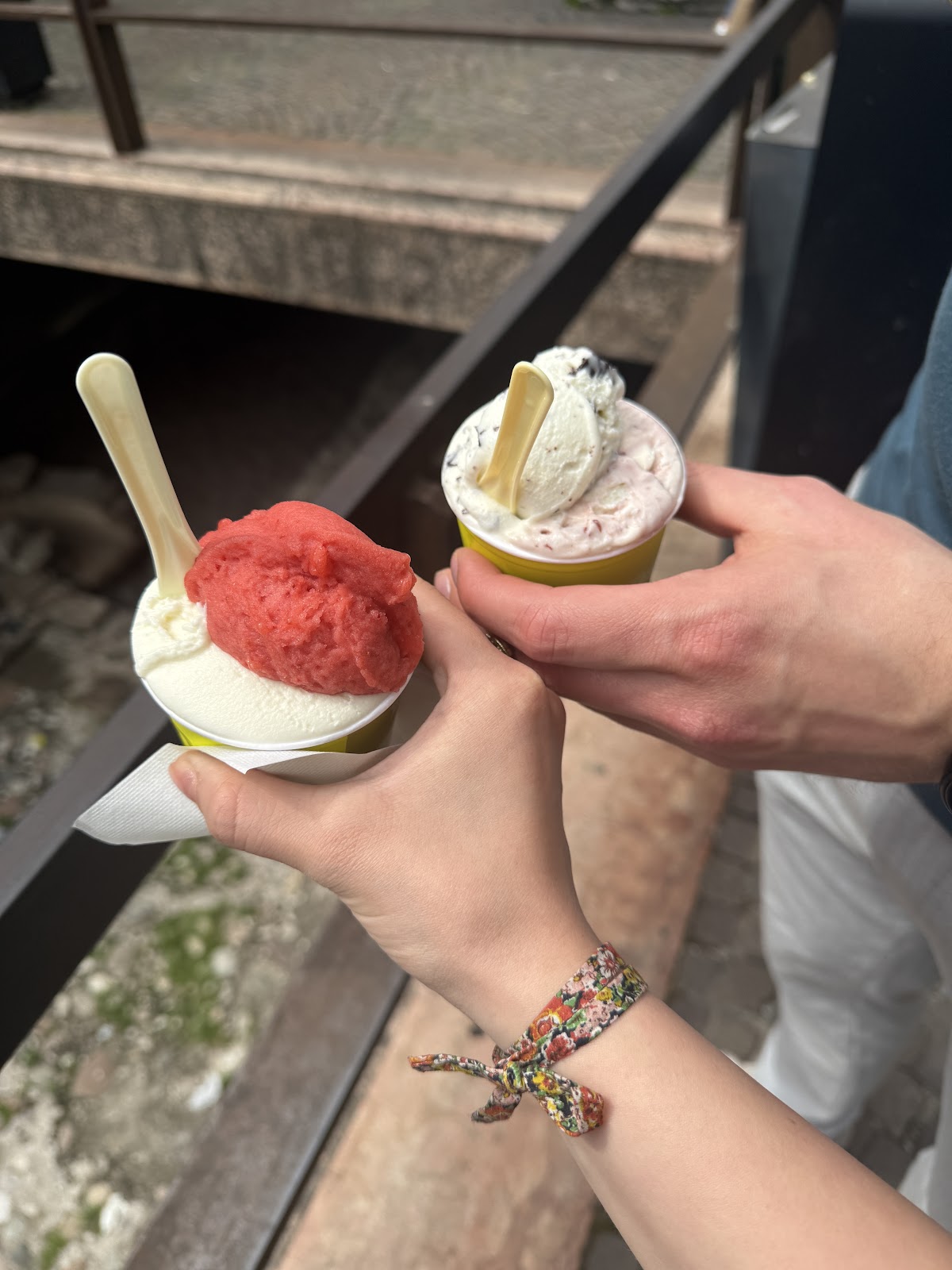 Il gelato della casa.