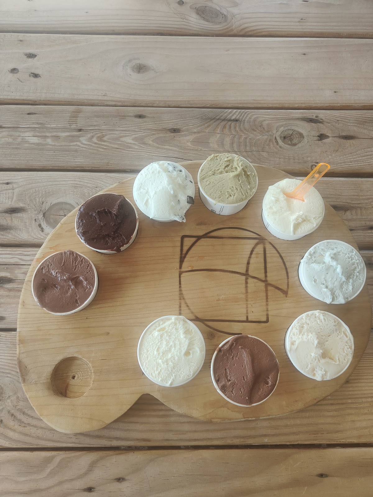 Il gelato della casa.