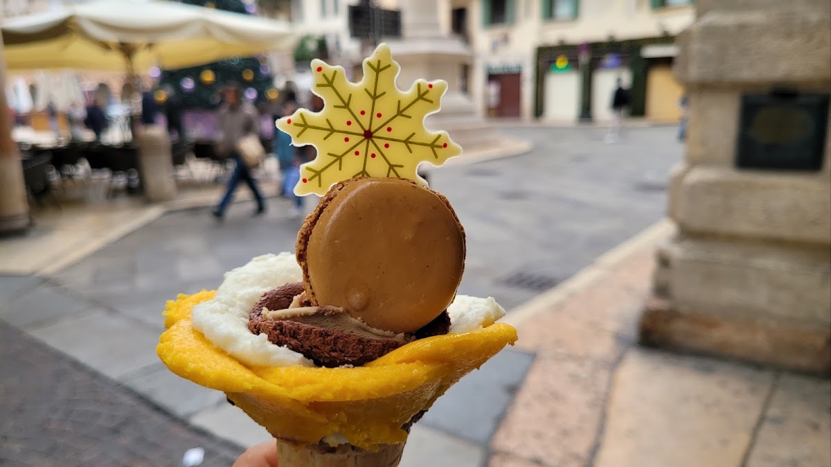Il gelato della casa.