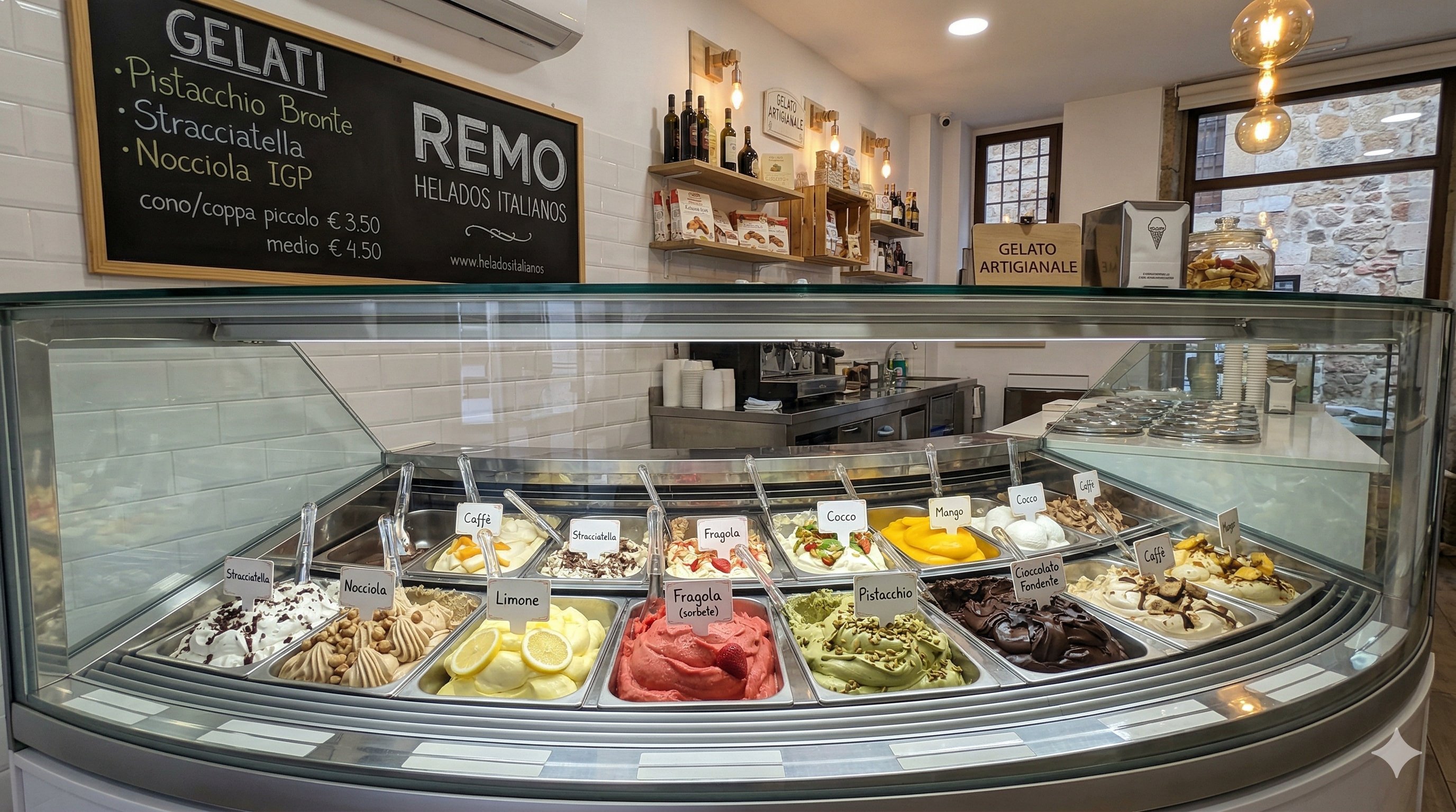 Remo: helados italianos 100% artesanales