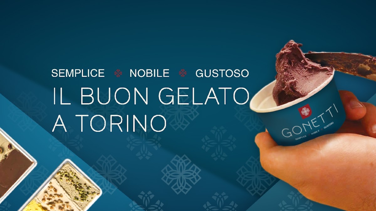 Il gelato servito.