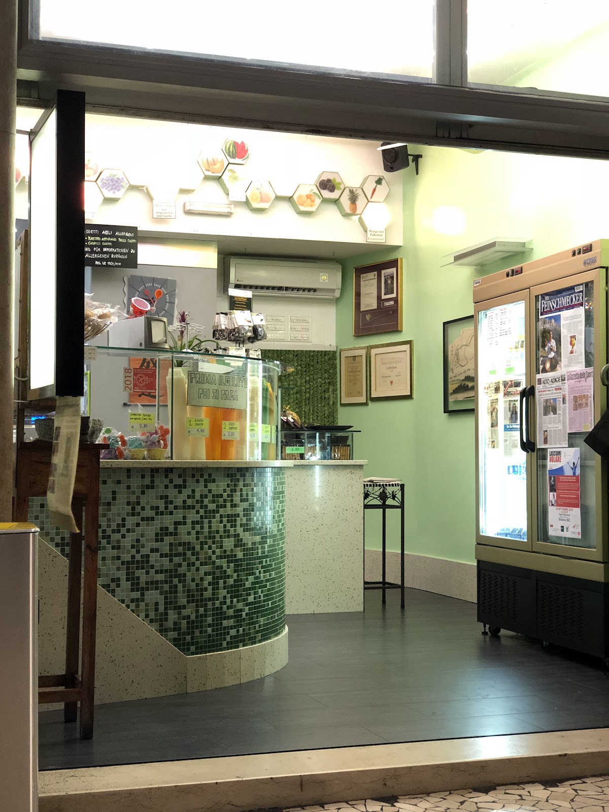 Il gelato della casa.