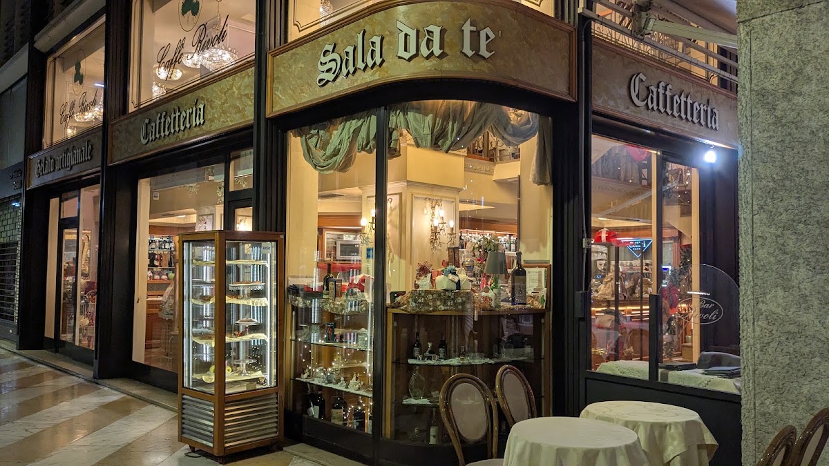 Il gelato servito.