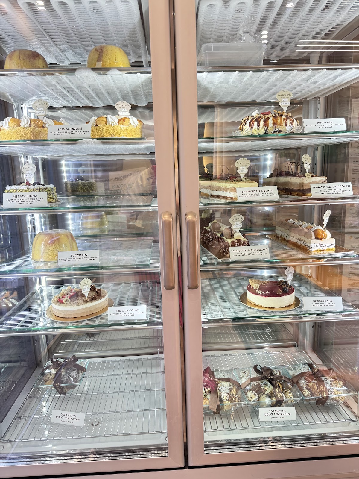 Il gelato della casa.